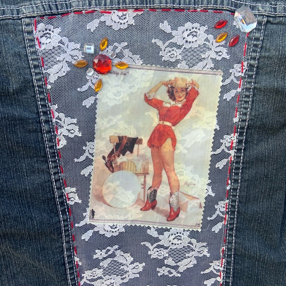 Sassy CowGirl Youth Denim Jacket